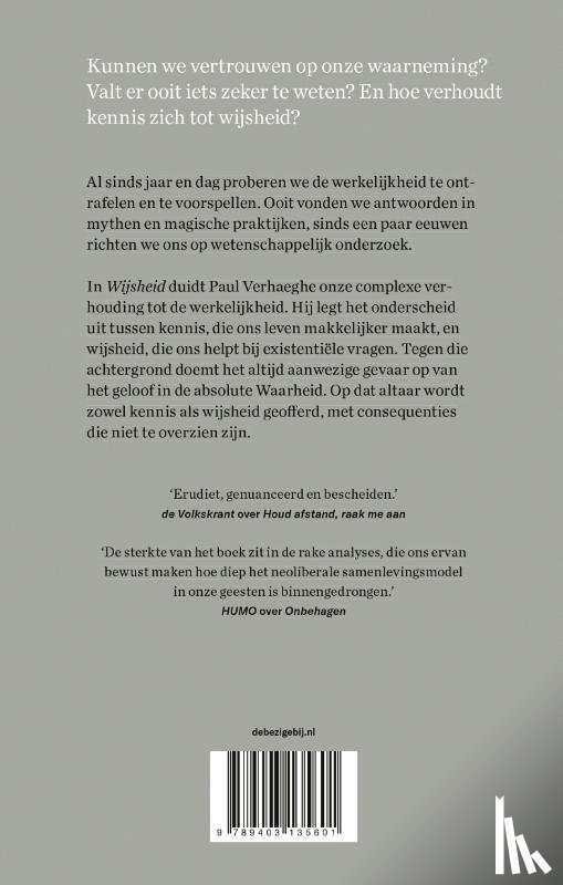 Verhaeghe, Paul - Wijsheid