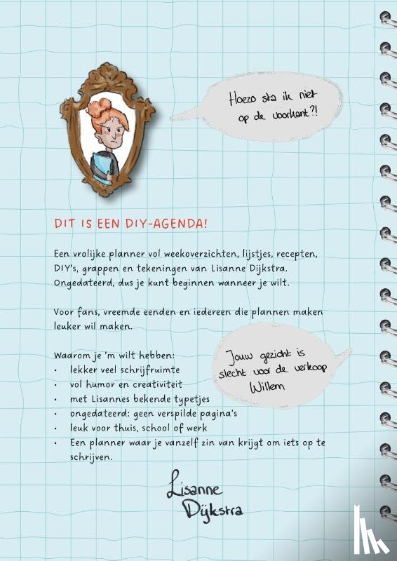 Dijkstra, Lisanne - Dit is een DIY agenda