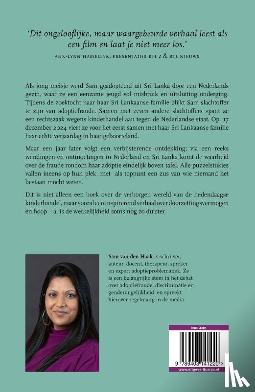 Haak, Sam van den - Want DNA liegt niet