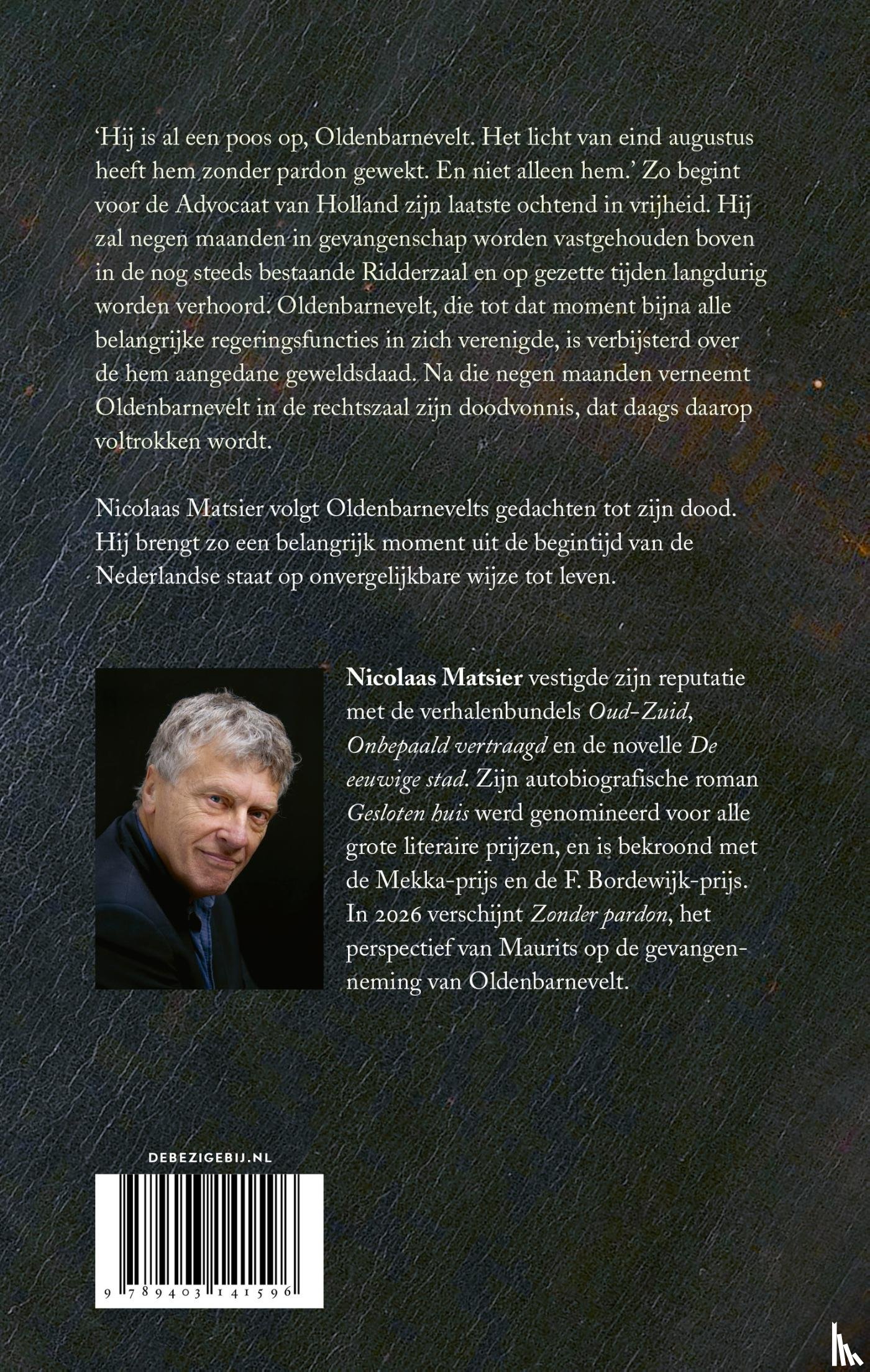 Matsier, Nicolaas - De advocaat van Holland