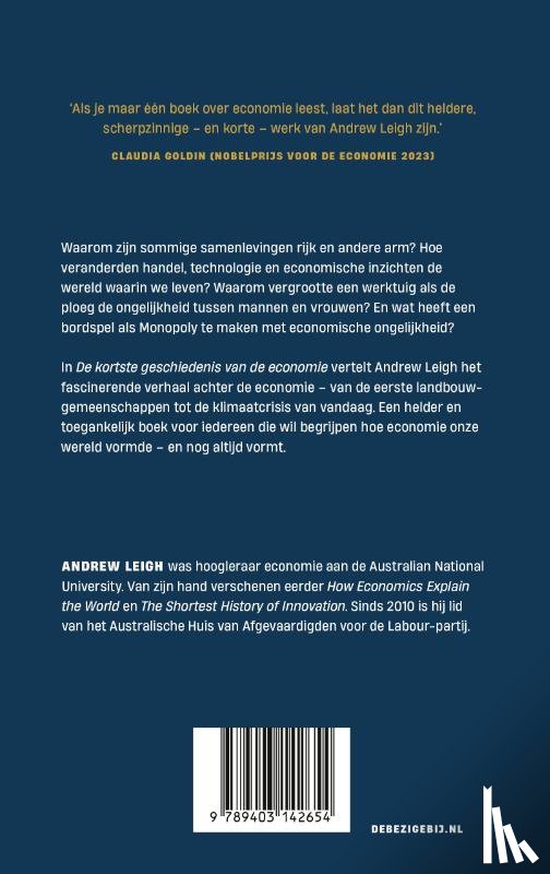 Leigh, Andrew - De kortste geschiedenis van de economie