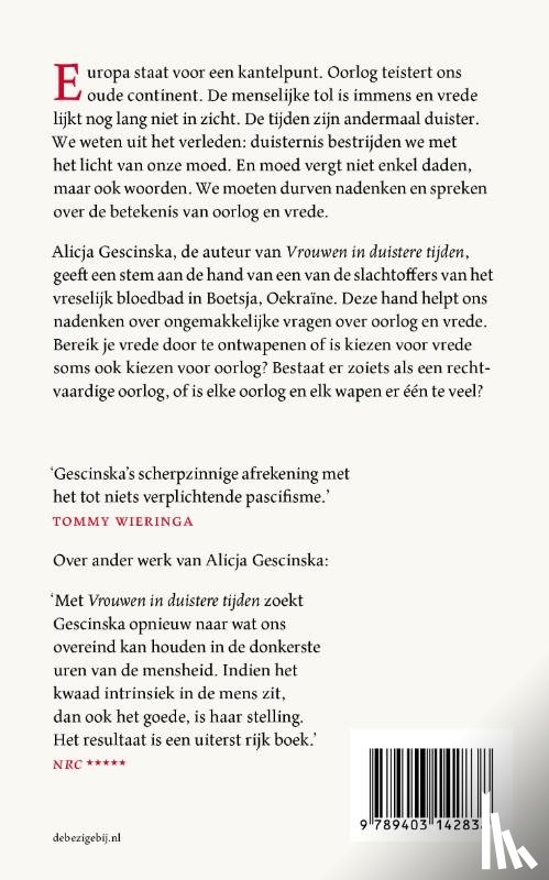 Gescinska, Alicja - Hand van hoop