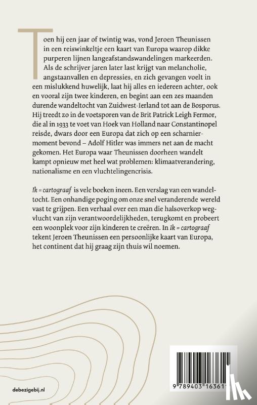 Theunissen, Jeroen - Ik = cartograaf
