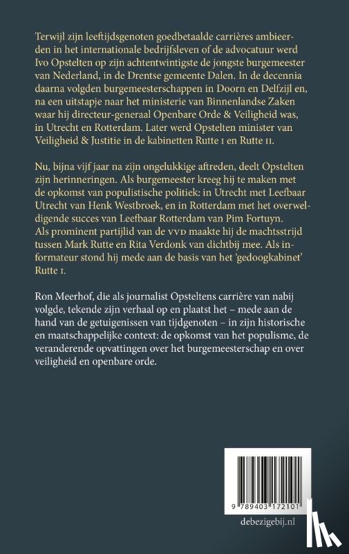 Meerhof, Ron - Opstelten