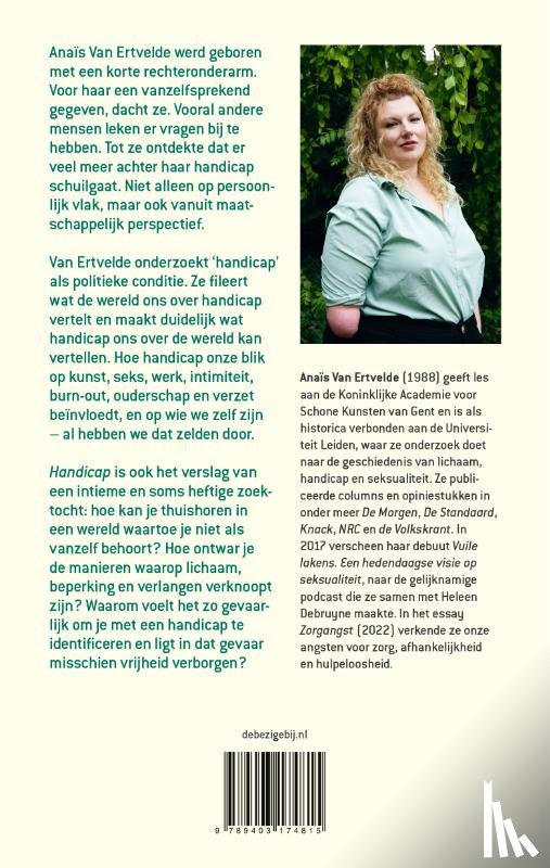 Ertvelde, Anais van - Handicap
