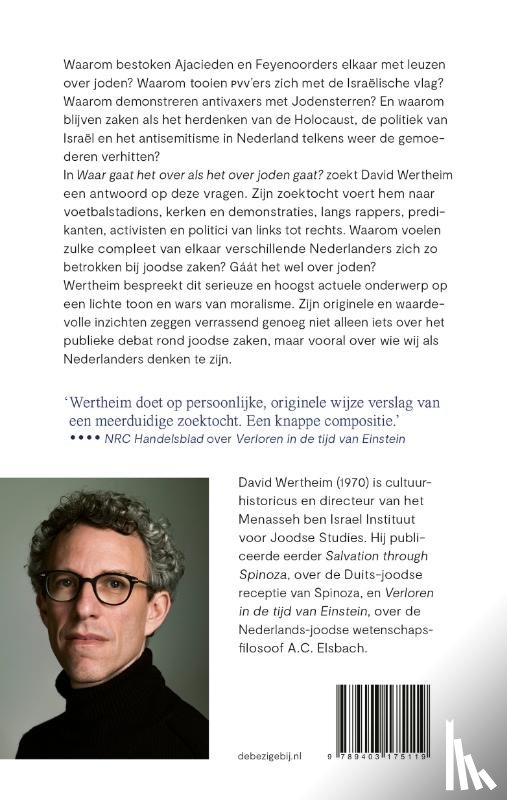 Wertheim, David - Waar gaat het over als het over Joden gaat?