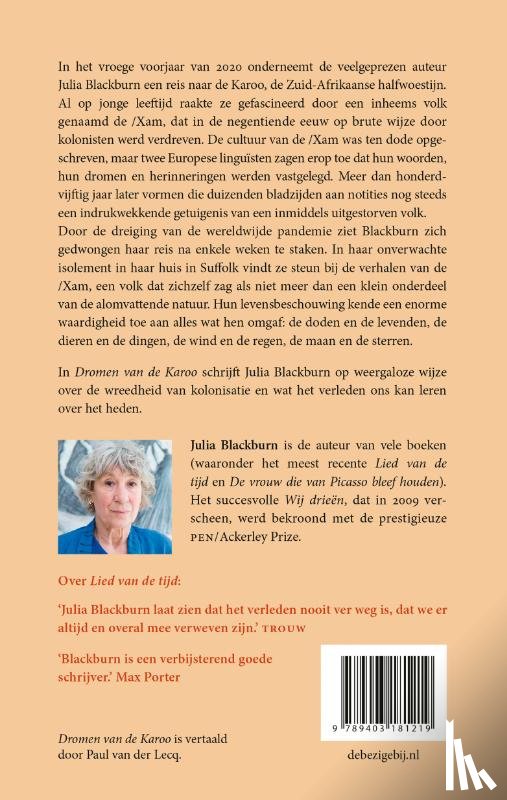 Blackburn, Julia - Dromen van de Karoo