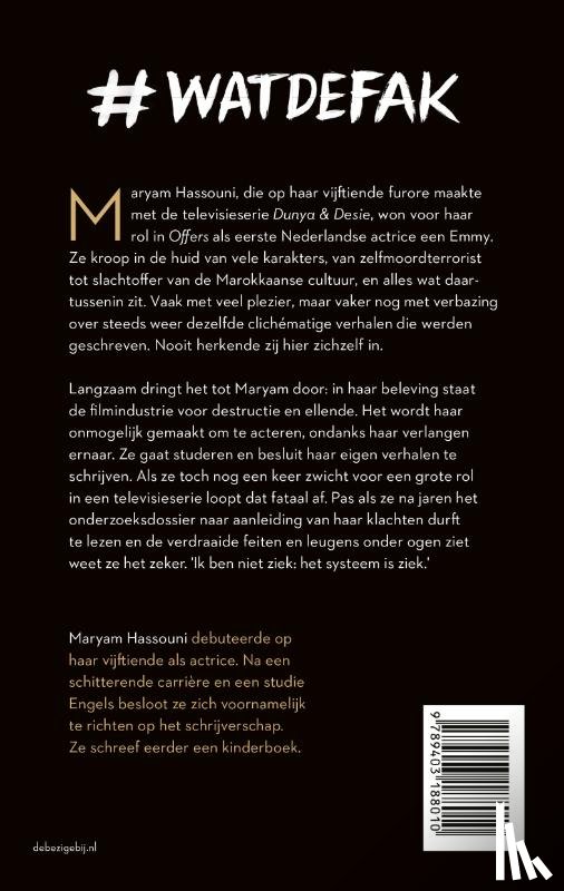 Hassouni, Maryam - Wat de fak