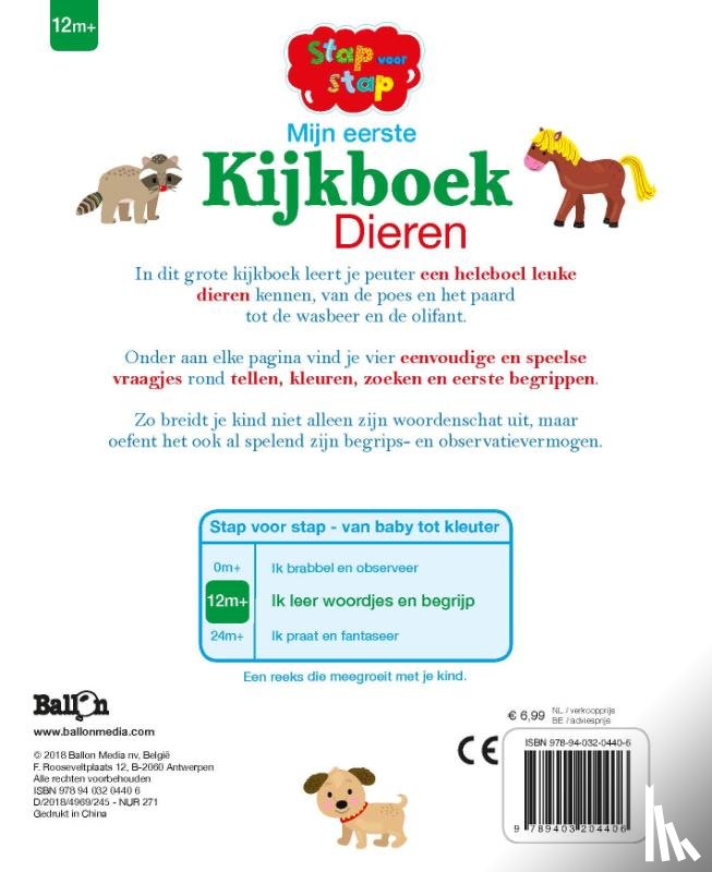  - Mijn eerste kijkboek Dieren