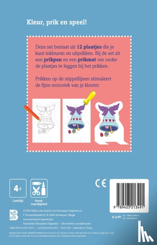  - Pasen - Kleur- en prikblok