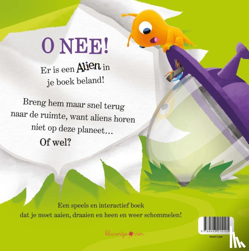  - Er zit een alien in je boek