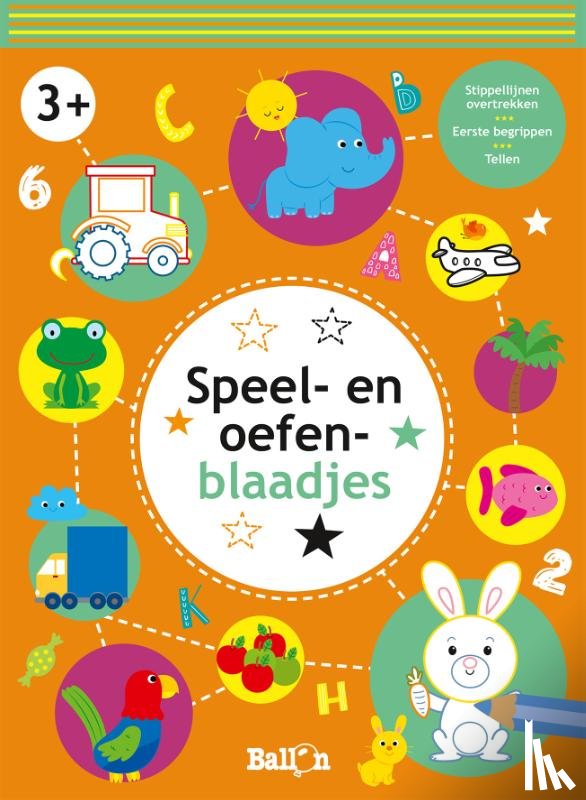  - Speel- en oefenblaadjes 3+ (oranje)
