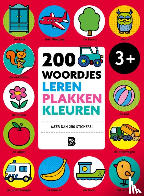  - 200 woordjes leren, plakken en kleuren