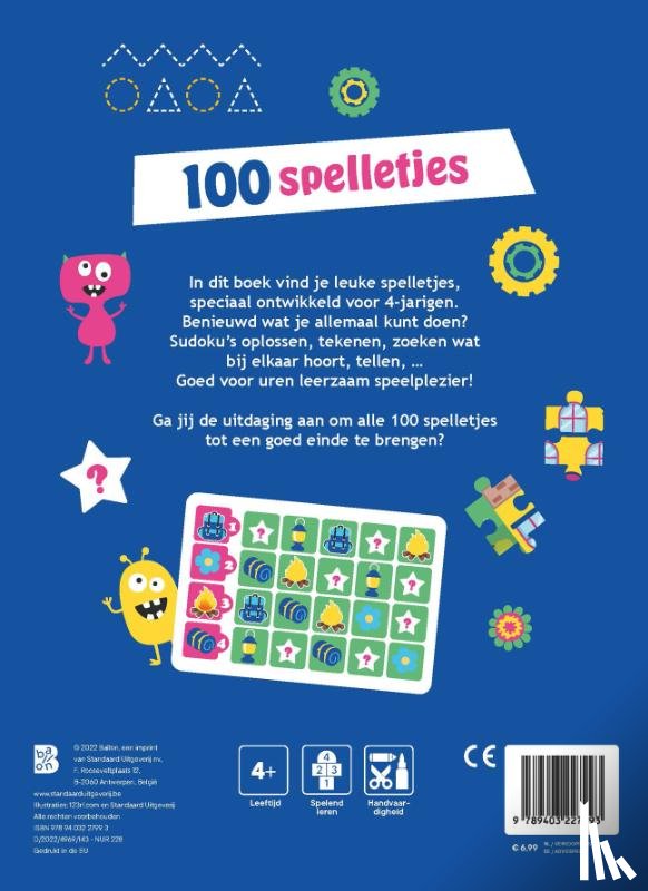  - 100 spelletjes voor 4-jarigen