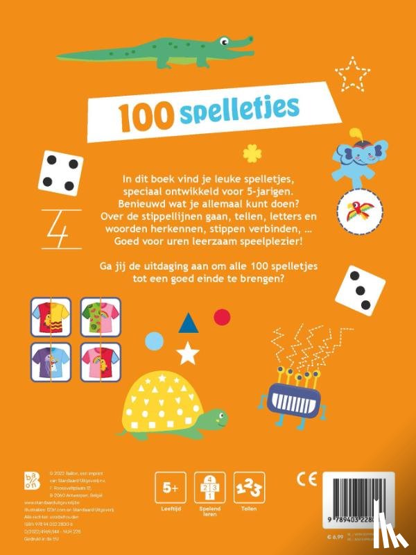  - 100 spelletjes voor 5-jarigen