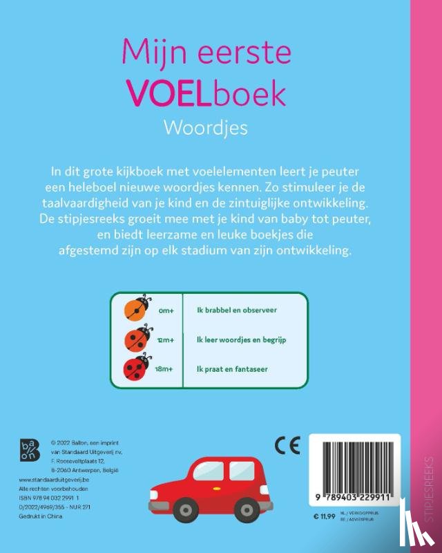  - Mijn eerste voelboek: Woordjes