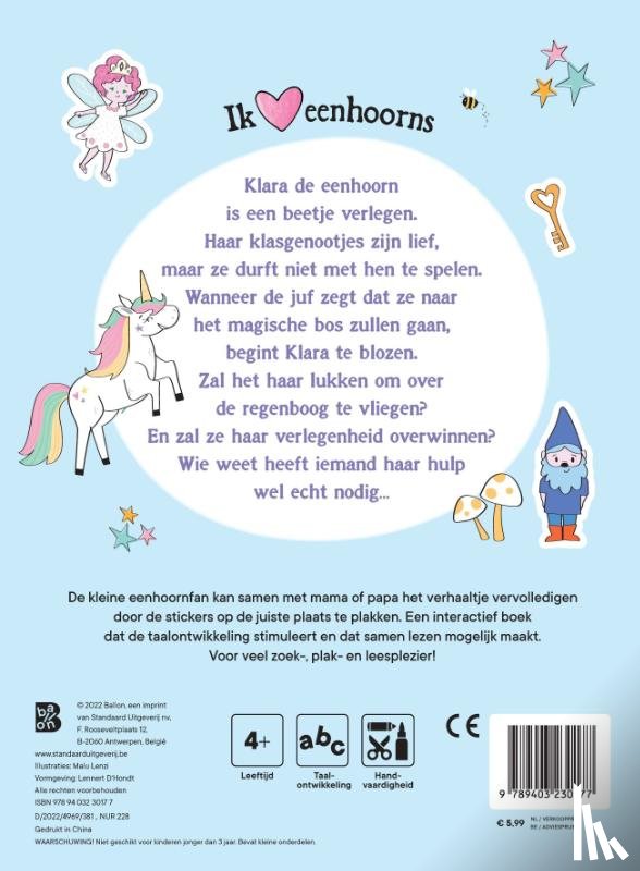  - De verlegen eenhoorn