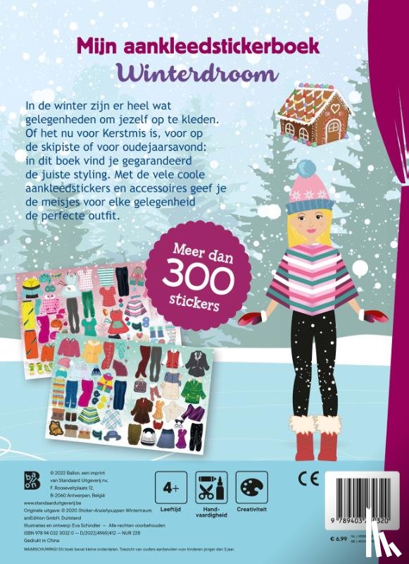  - Mijn aankleedstickerboek: winterdroom