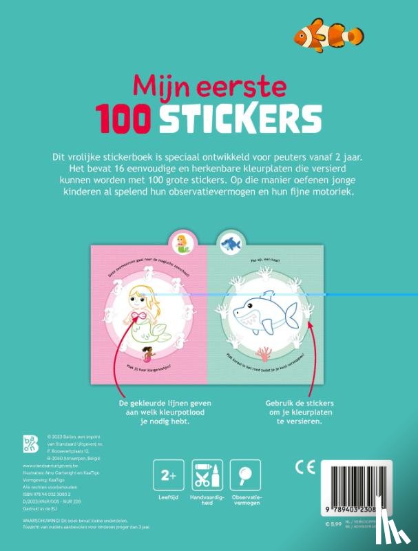 - Mijn eerste 100 stickers: onderwaterwereld