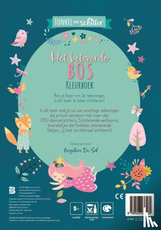  - Het betoverde bos kleurboek