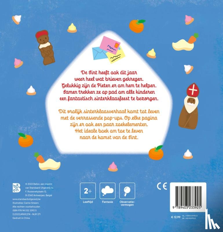  - Mijn pop-up boek: Dag Sinterklaasje