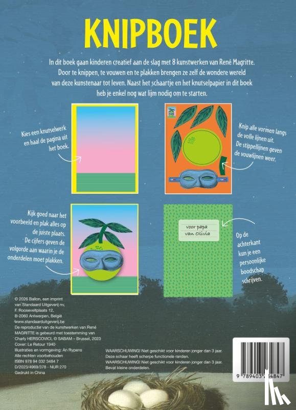 Magritte, René - Knipboek