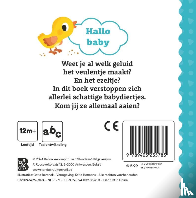  - Hallo baby: Boerderijdieren