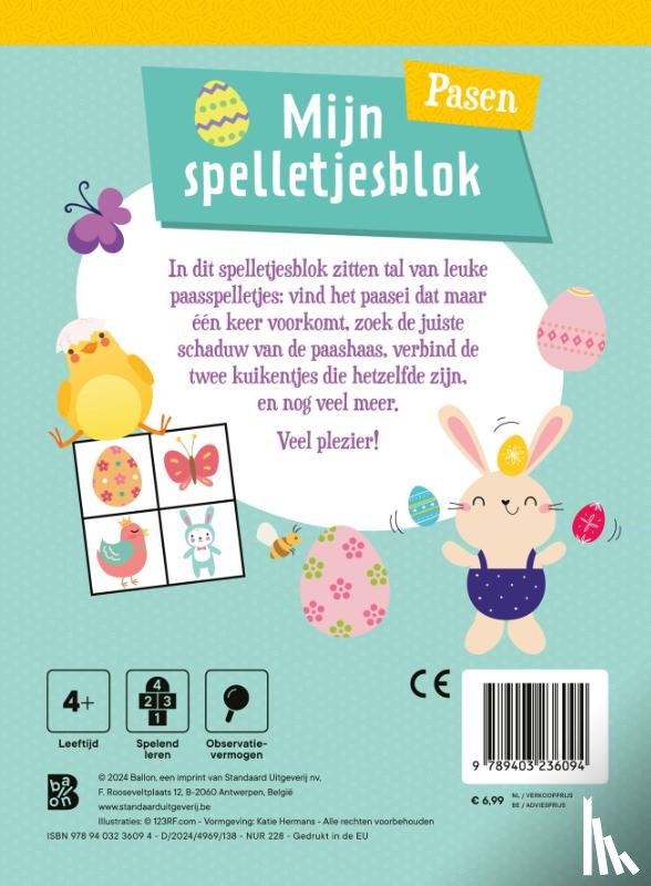  - Mijn spelletjesblok pasen
