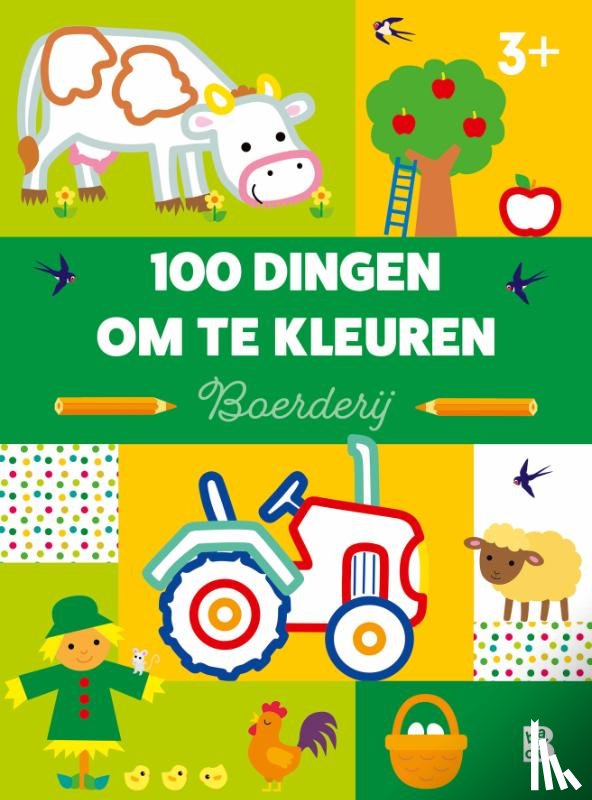  - 100 dingen om te kleuren: boerderij