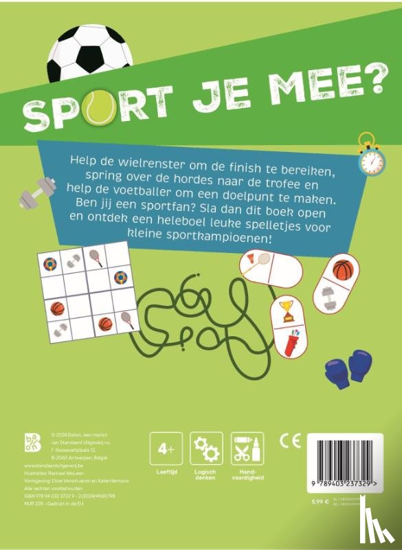  - Sport je mee? Spelletjesblok