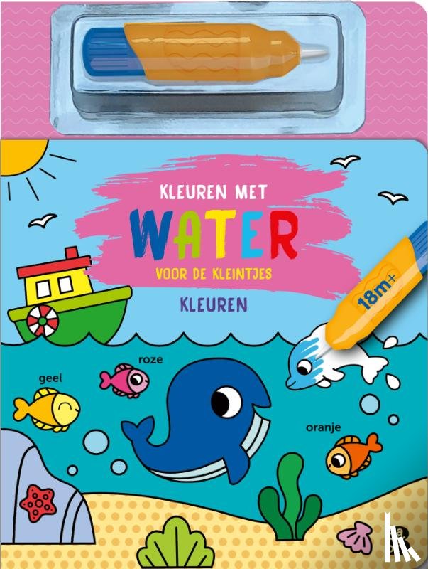  - Kleuren met water voor de kleintjes
