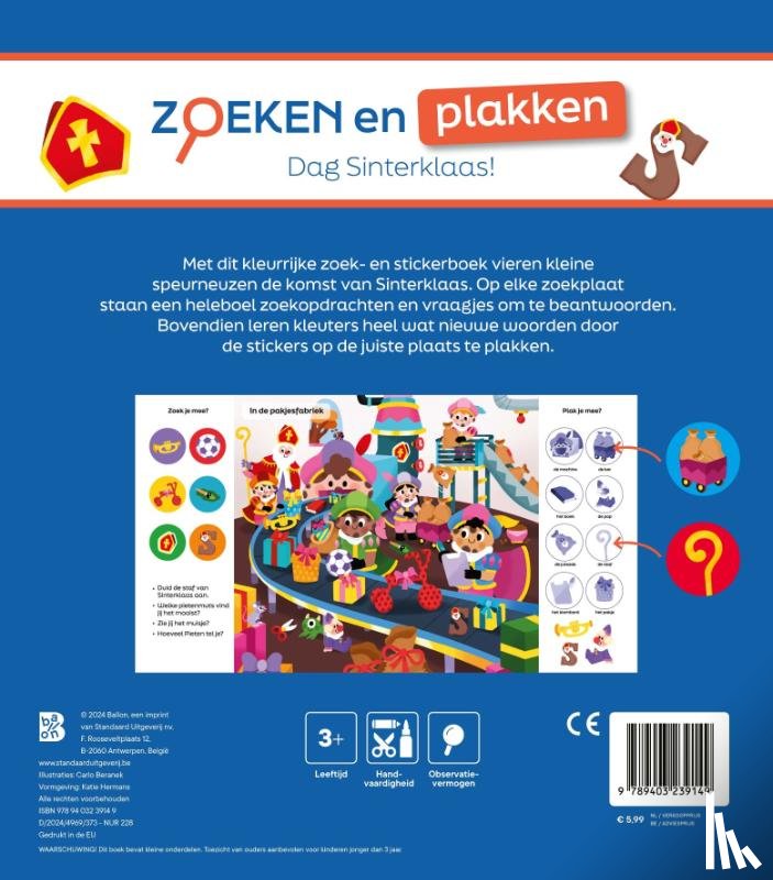  - Zoeken en plakken: Dag Sinterklaas!