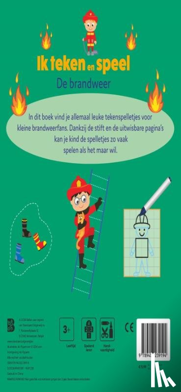  - Ik teken en speel: brandweer