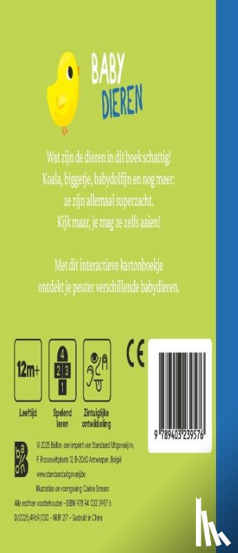  - Mijn eerste voelboekje: Babydieren