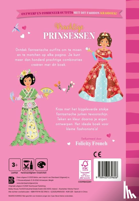  - Kras & ontwerp: Prachtige prinsessen