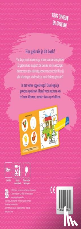  - Kleuren met water voor de kleintjes: Pasen