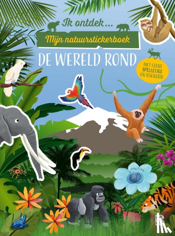  - Ik ontdek: Mijn natuurstickerboek: De wereld rond