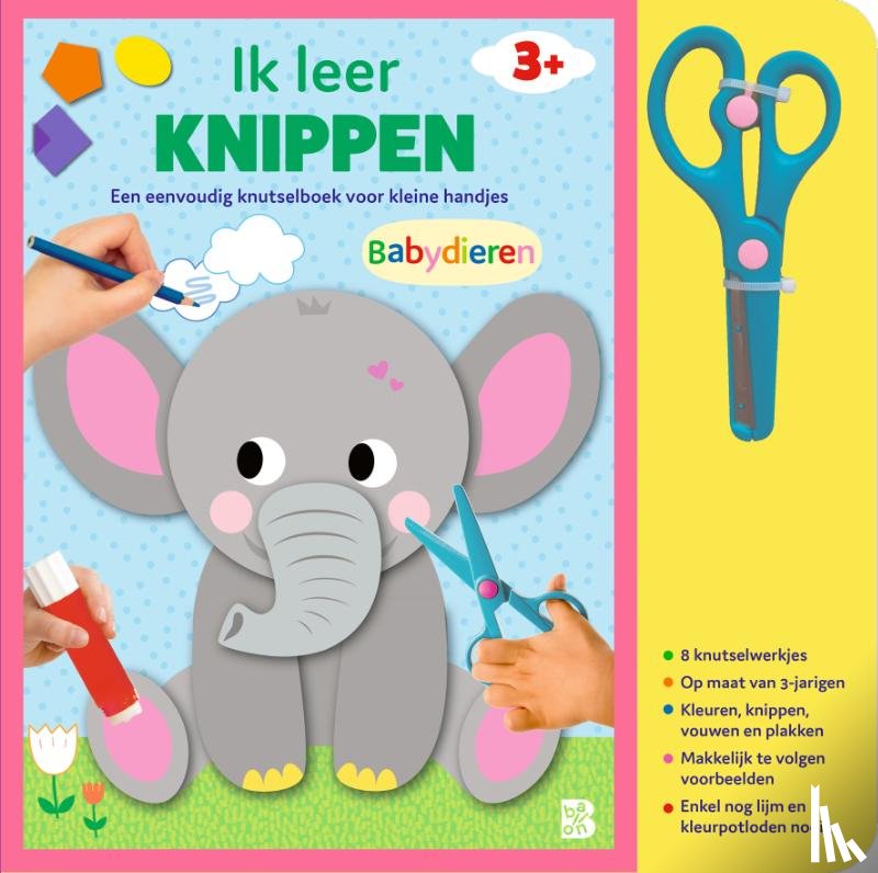  - Ik leer knippen: Babydieren