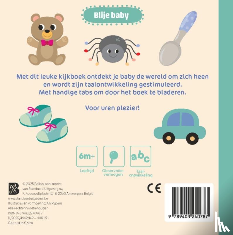  - Blije baby: Mijn eerste woordjes (met index)