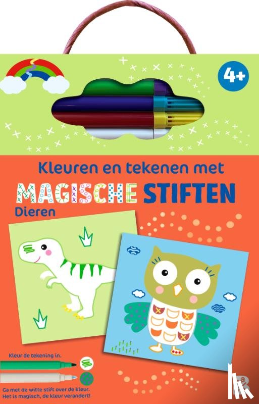 - Kleuren en tekenen met magische stiften: Dieren