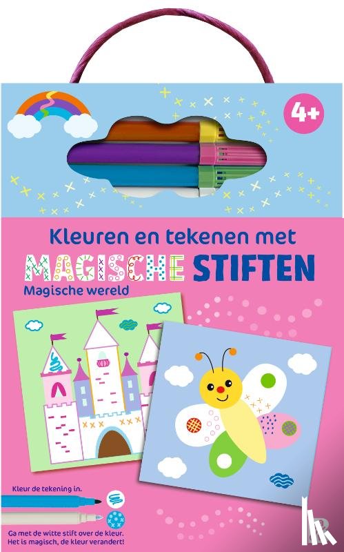  - Kleuren en tekenen met magische stiften: Magische wereld