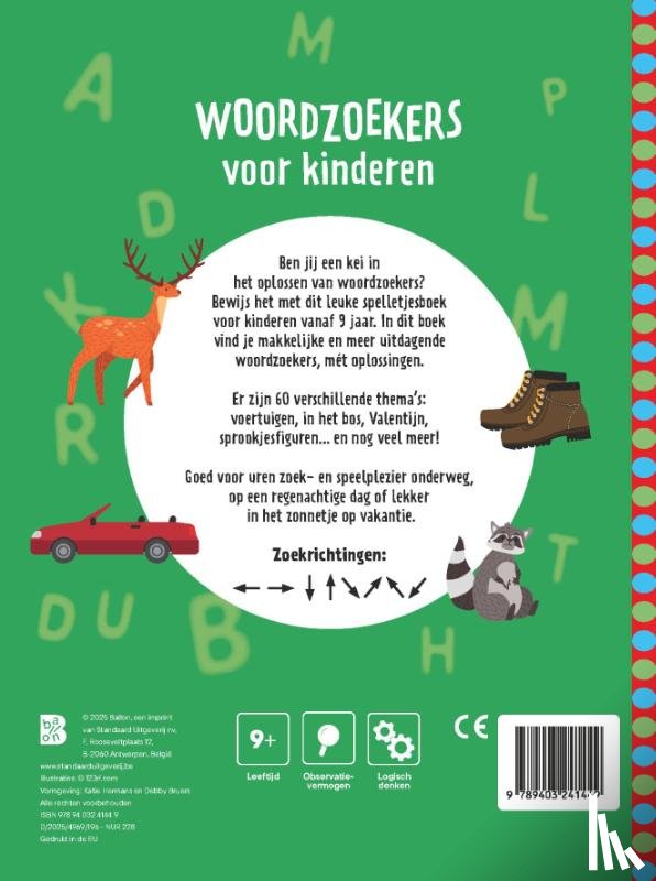  - Woordzoekers voor kinderen 9+