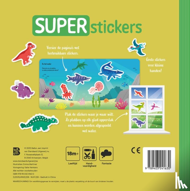  - Superstickers: Dino's