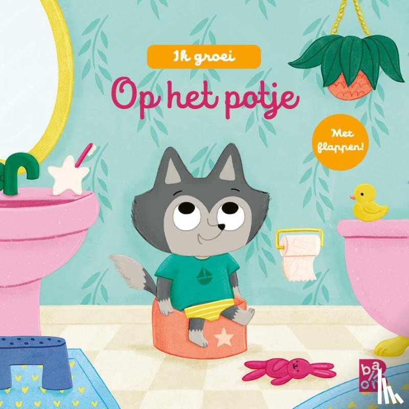  - Ik groei: Op het potje (kartonboek)