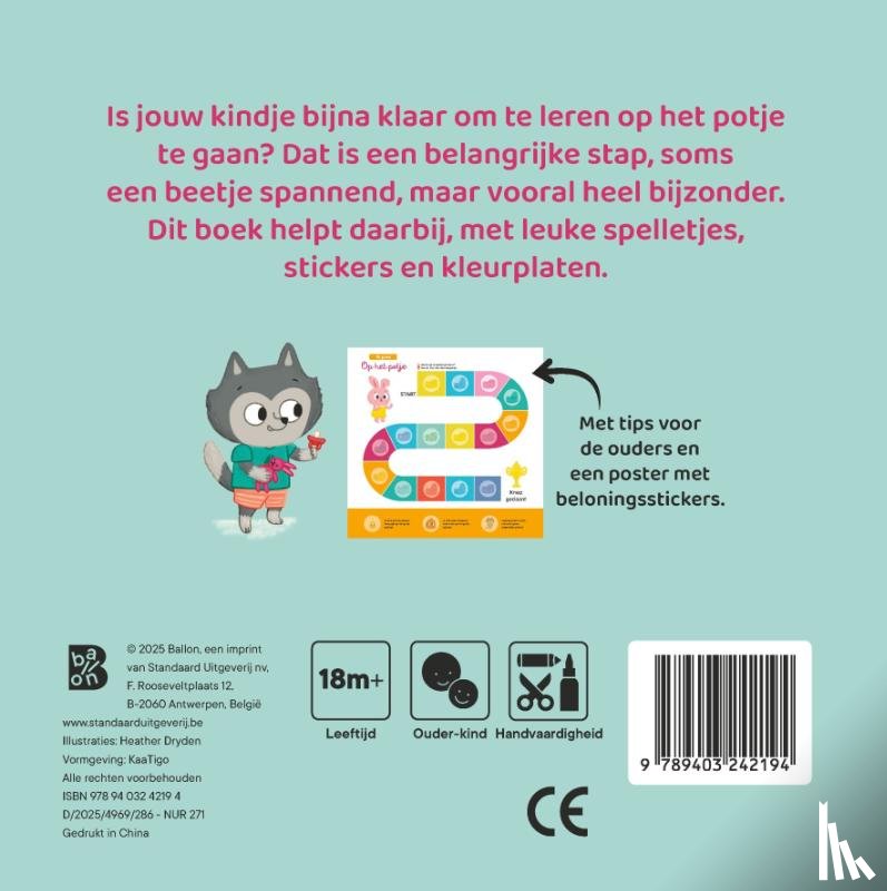  - Ik groei: Op het potje Spelletjesboek