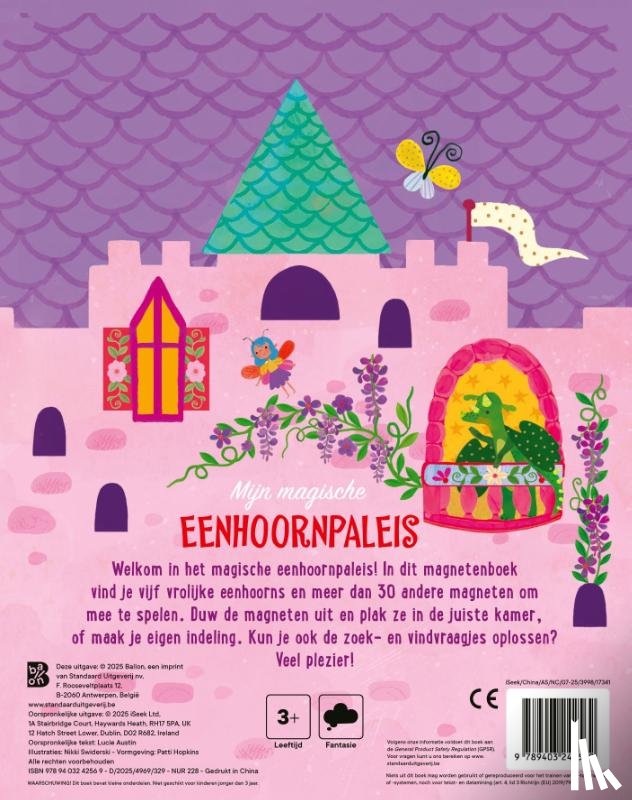  - Magneetboek: Mijn magische eenhoornpaleis