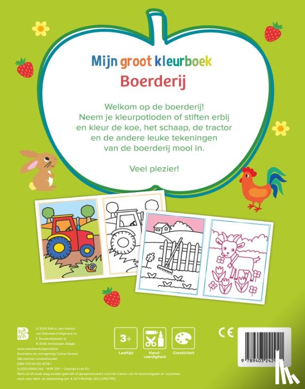  - Mijn groot kleurboek: Boerderij