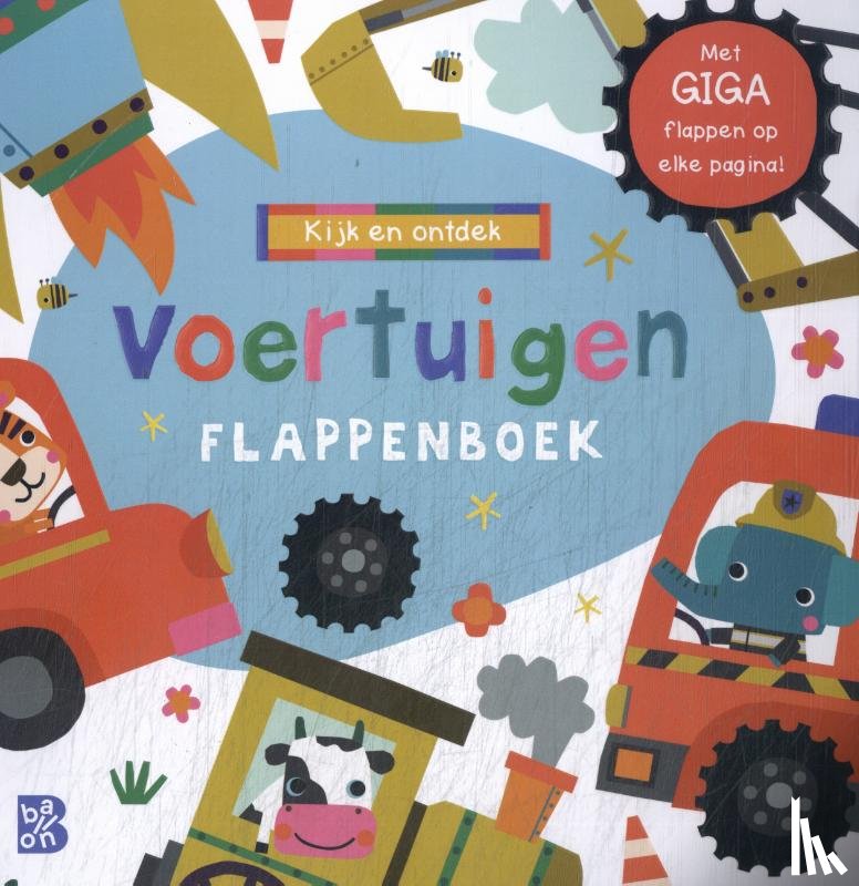  - Kijk en ontdek: Voertuigen flappenboek