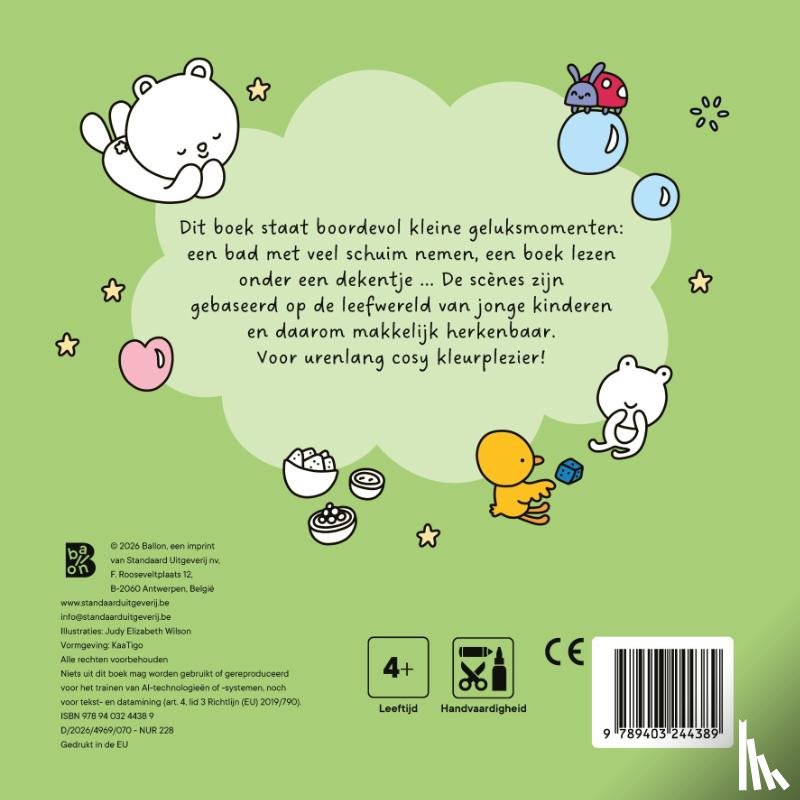  - Cosy kleurboek: Kleine gelukjes