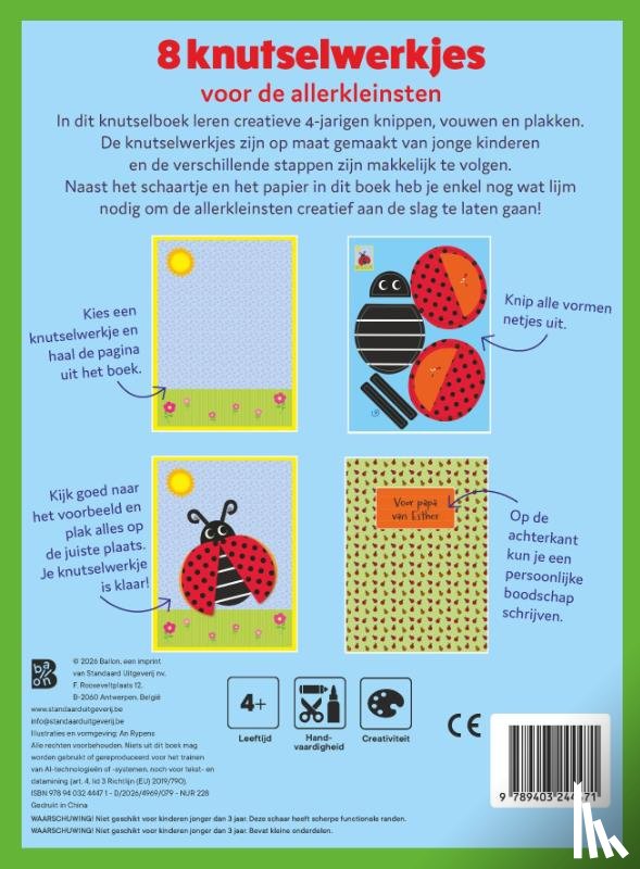  - Ik leer knippen: Lente